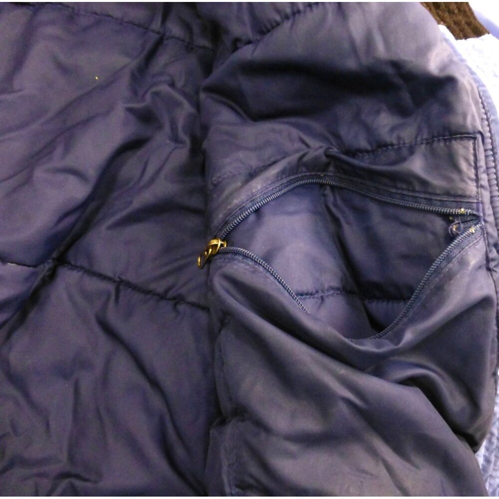 Womens L.L. Bean Outdoor Outfitter Jacket Petite Large Thinsulate Ultra Blue Nyl - Picture 13 of 16